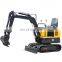 Factory supply 0.85 mini backhoe excavator at lower price.