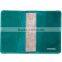 Blank Vegetable Tanned Leather and suede slim credit card holder billfold card sleeve card wallet wholesale