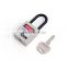 High Security Insulation Shackle Copper Cylinder Nylon Lock Safety Padlock