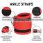 Adjustable Ankle Straps For Cable Machines Pink Gym Neoprene Fitness Padded Ankle Strap