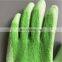 Eco Friendly Black Nitrile Coated Green Bamboo Gardener Garden Working Gloves