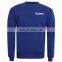 2022 new design Navy blue high quality sweatshirt for men design your own custom o-neck crew neck sweatshirts