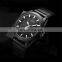 SINOBI Luminous Hands Index Watches Gentleman Classical Wristwatch S9804G PU Leather Watch for Man Daily Dress