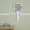 2021New Mosquito Swatter Racket Electric Fly Killer Repellent Rechargeable Handheld Mosquito Killing Bat