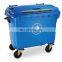 Custom Plastic Trash Can 660L Recycle Dustbin Outdoor Large Garbage Bin Plastic Waste Bins