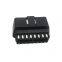 ST-SOM-007A J1962 12V OBD Male Connector 16 Pin OBD Connector