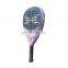 2023 New custom padel racket 3k 12k 18k Carbon Fiber Padel Racket Tennis Paddle Rackets