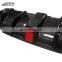 C238 E Class BB Style Carbon Fiber Rear Bumper Lip Light Diffuser For Mercedes Benz C238 E Class E63 AMG Coupe