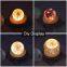 Factory Led Illusion 3D Acrylic Round Custom Wooden Lamp Base Usb Cable Switch Modern Crystal Ball Night Light For Night Lamp