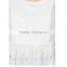 Fashionable women t shirt white color new t shirt design OEM manufacturing TS088