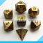 high quality metallic d&d dice game set