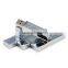 Metal silver usb flash drive bar 8 gb