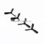 Black 2 Pairs 4045 Bull Nose 3-Blade CCW CW Propellers