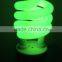 colorful energy saving lamp half spiral 23 CFL low price