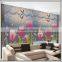 Kingo Manual Bamboo Louvers Blinds Roller Curtain