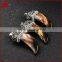 Personalized handmade ox horn fashion tiger eye pendant, hot jewelry trends 2015, cheap unique jewelry
