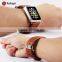 Kakapi Smooth Buckle Real Leather Watch Band Wrist Strap For 38MM Apple Watch With Watchband Converter MT-3916