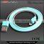 2017 new arrival usb cable high quality aluminum alloy spring protected net surface mfi usb data cable