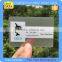 customized printing pvc transparent business card/custom business name card                        
                                                Quality Choice