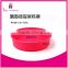Round shaped microwave safe silicone cake pan