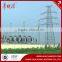 Hot sale galvanized power pole Q235 steel 10m,12m,15m transmission tower pole