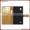 Desimon magnetic genuine leather phone case for LG L9