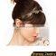 SW16532 Hot Selling Metal Elastic Hair Accessories Leaf Headband/
