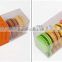eco-friendly transparent macaron packaging boxes