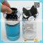 100ml cylindrical clear glass spice jars