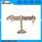 Decorative iron curtain rod set (9019H1L1)