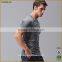 Eco-friendly material custom 100% polyester dry fit plain sports t-shirt
