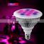RED/BLUE PAR38 12W led plant grow light E27/E26/B22 Seeding, blooming, flowering and fruiting