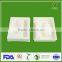 Eco Friendly sugar cane fiber OEM/ODM Disposable paper pulp tray white color