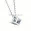 Hot Sale 2016 Couple Zircon Turkish Silver Necklace Jewelry