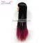 Fashion Brazilian Virgin Hair Colorful Natural Full Lace Wig
