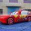Giant inflatable car model for advertising