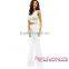 Gray Spaghetti long Straps ladies Ribbed Cutout wholesale jersey dress
