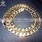 2016 Latest Chain Necklace jewelry Stainless steel gold plated curb chain saudi 18k gold jewelry                        
                                                Quality Choice
                                                    Most Popular