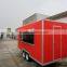 2015 HOT SALES BEST QUALITY food van with vedio food van on street running double-layer stainless steel food van