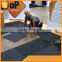 factory price gym Interlocking rubber tiles/gym rubber floor tiles /sports rubber mat