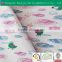 Make-to-order popular pattern 100% cotton printed fabric for t-shirt fabric