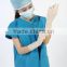 Single-use sterile rubber surgical gloves