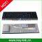 Black Electroplated Backlight Metal Keyboard With Touchpad