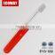 transparent and red travel pocket folding toothbrush hotel bath toothbrush