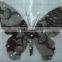 hot fix butterfly lace with stone heat transfer for the garment decoration