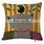 cotton face home decor cushion pillow