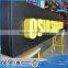 Outdoor Advertising Durable Vacuum forming block format Logo and Letter sign