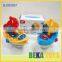 2014 Children Universal Electric Toy Lovely Baby Cartoon Toys Ship Musical Plastic Titanic Toy Boat