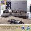 Living room leather sofa set designs/modern l-shape chesterfield leather sofa set