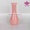 Home decoration pink color ceramic flower vase handmade designs,ceramic cheap flower vase